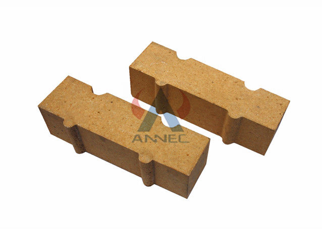 Fourneau chaud 55 Al2O3 Clay Refractory Brick de souffle d'anti corrosion