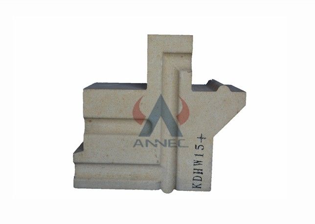 Caractère réfractaire élevé sous la brique spéciale LZ55 d'alumine de charge très utilisée pour le four rotatoire, fourneau chaud de souffle, fourneau d'axe