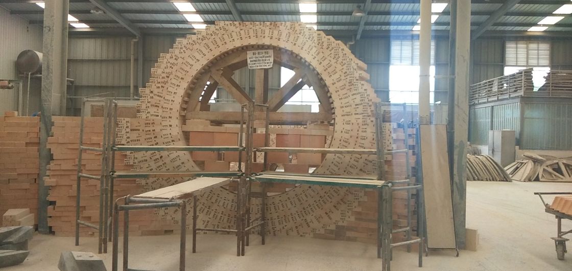 Améliorez la conduction thermique SK36 prémontent la brique pour le fourneau chaud de souffle du haut fourneau en fabrication de fer
